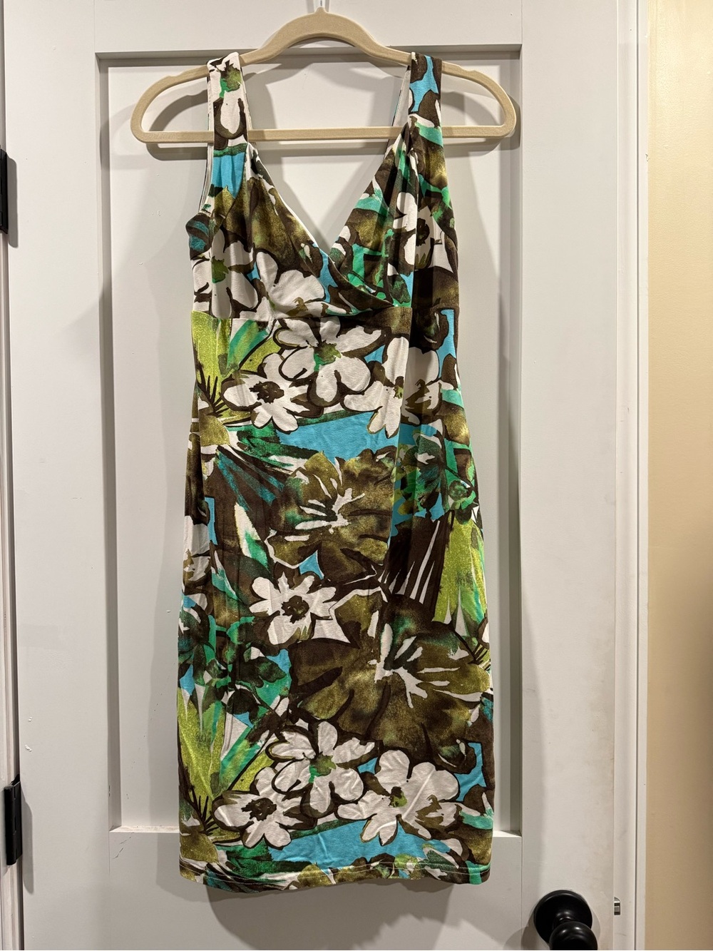 Joseph Ribkoff y2k Vintage Sleeveless Floral Midi Dress
